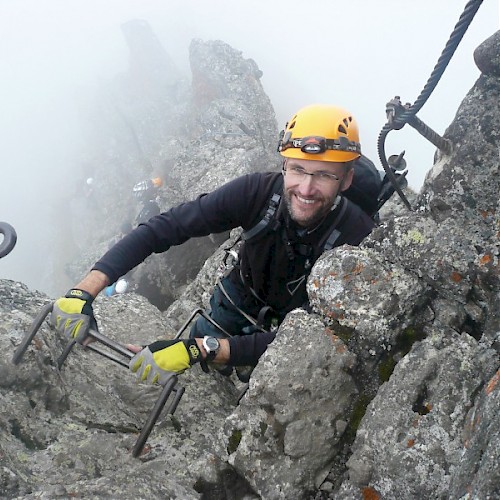 Sicherheit am Klettersteig